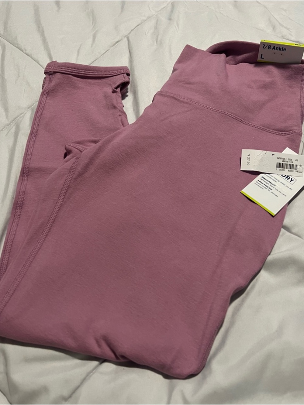 Old Navy Women’s Active 7/8 Ankle High Rise Leggings Size Large